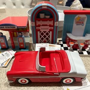 Target Bullseye 1950s Decor Lot